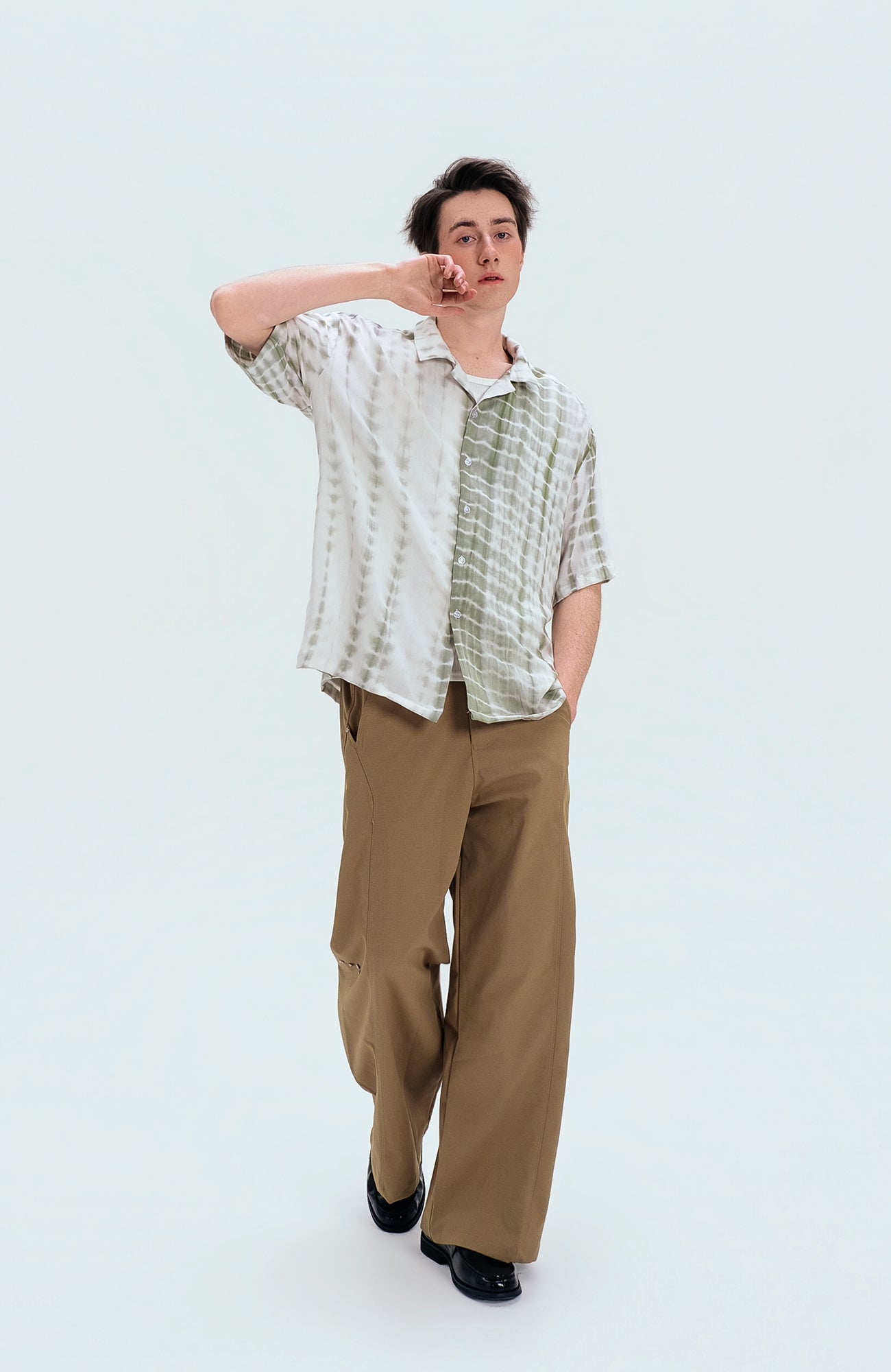 WIID Tie-Dye Cuban Half Shirt