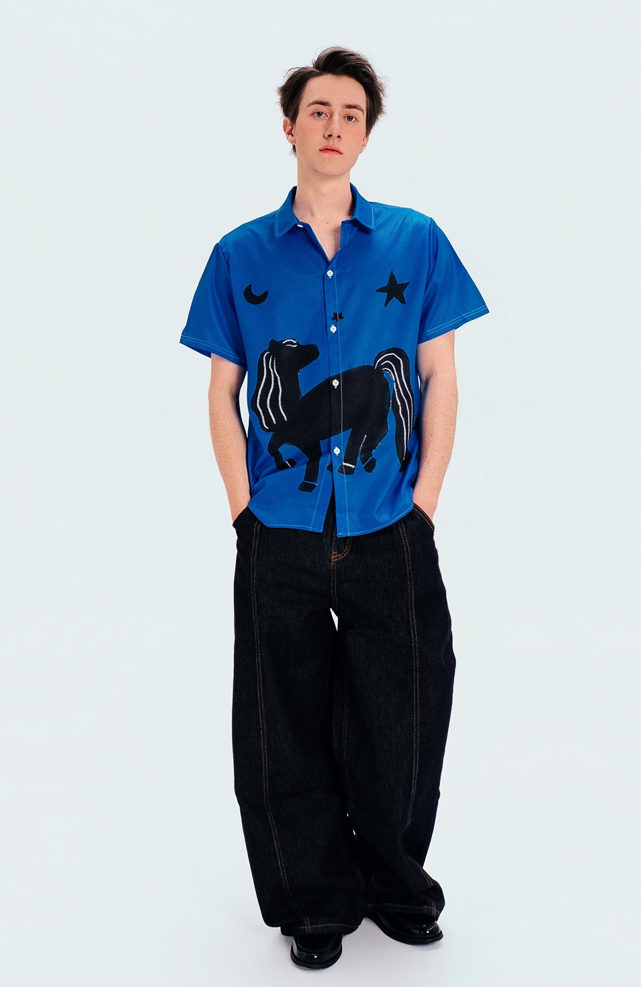 WIID Animal Graphic Half Shirt