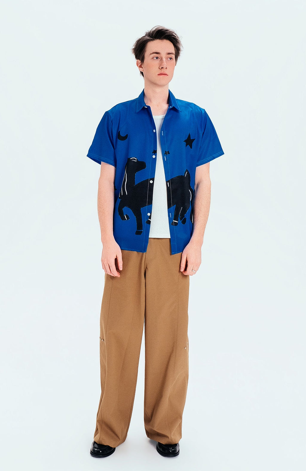 WIID Animal Graphic Half Shirt