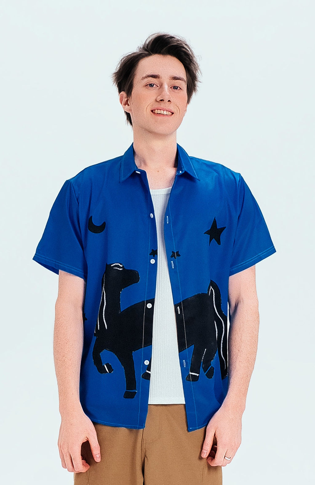 WIID Animal Graphic Half Shirt