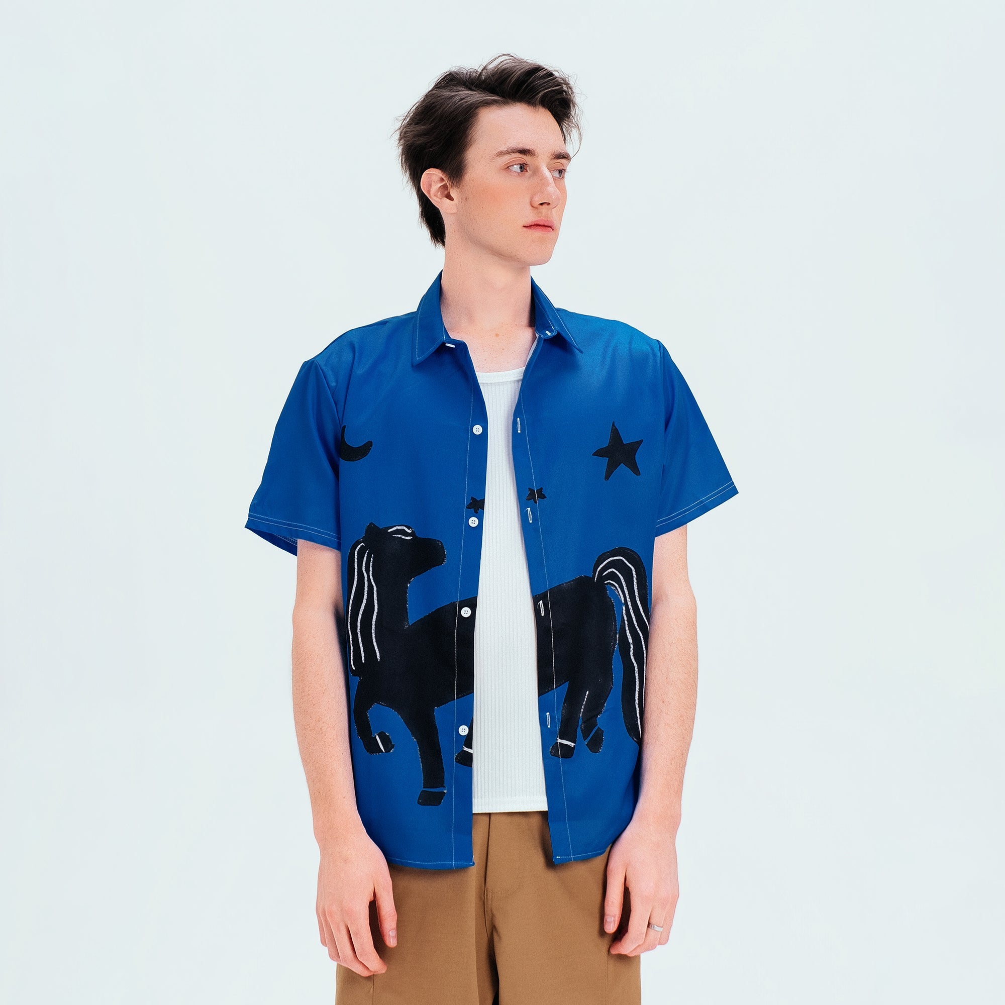 WIID Animal Graphic Half Shirt