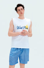 WIID Striped Drawstring Board Shorts