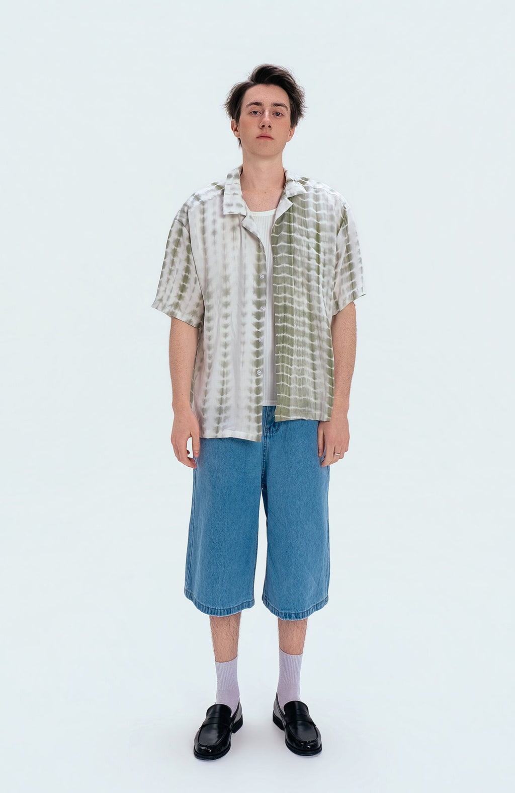 WIID Tie-Dye Cuban Half Shirt