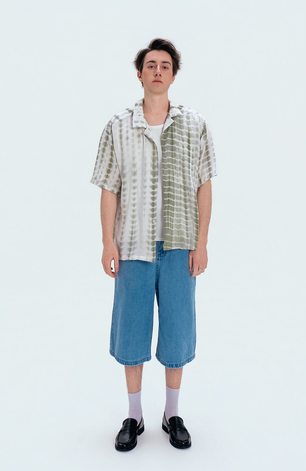 WIID Tie-Dye Cuban Half Shirt