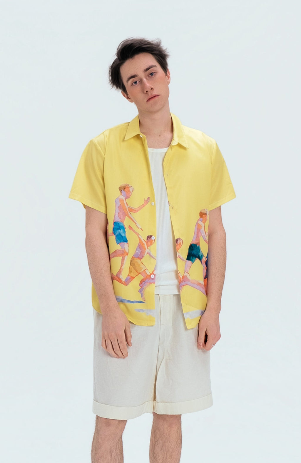 WIID Watercolor Summer Boys Half Shirt