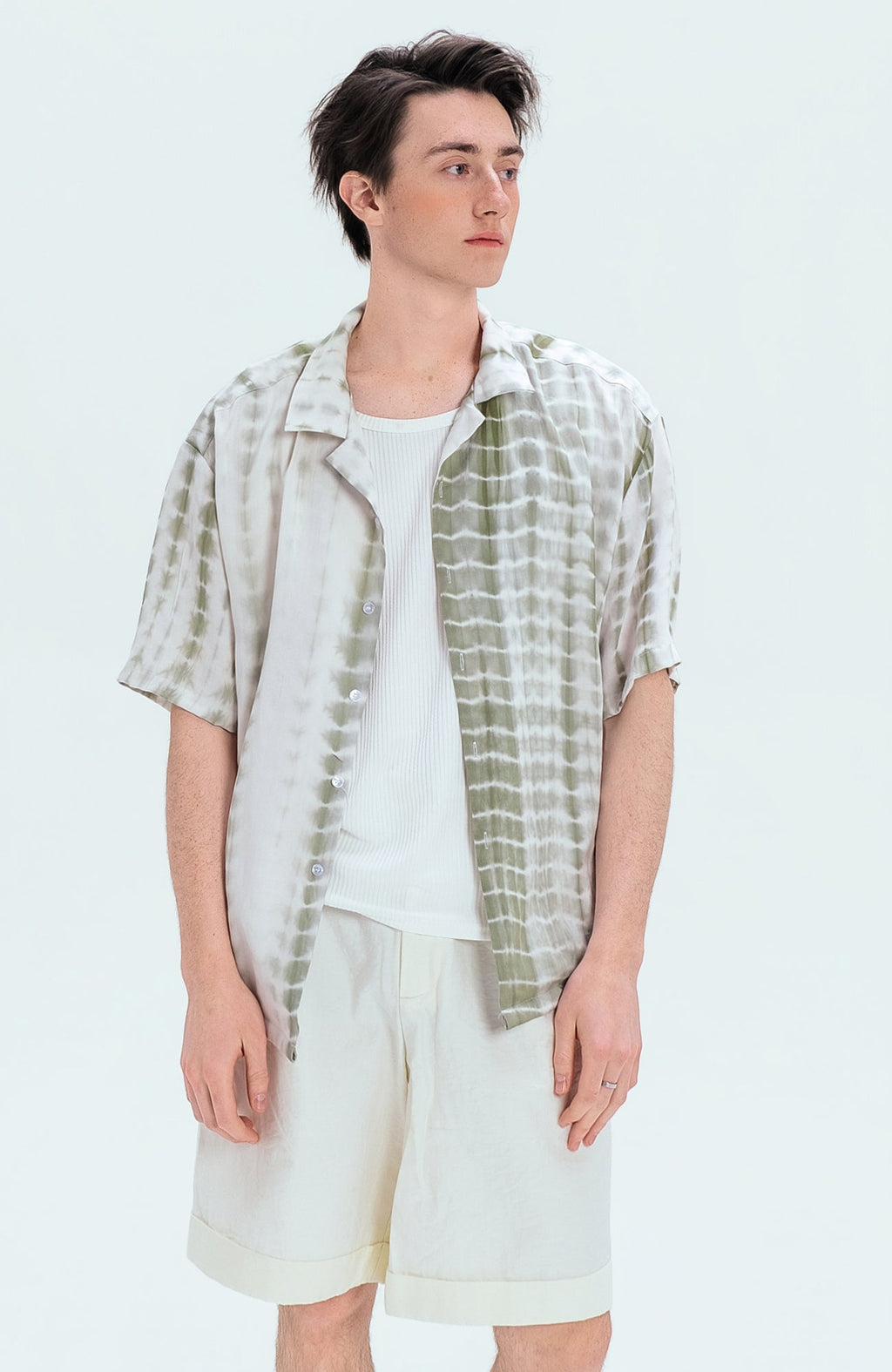WIID Tie-Dye Cuban Half Shirt