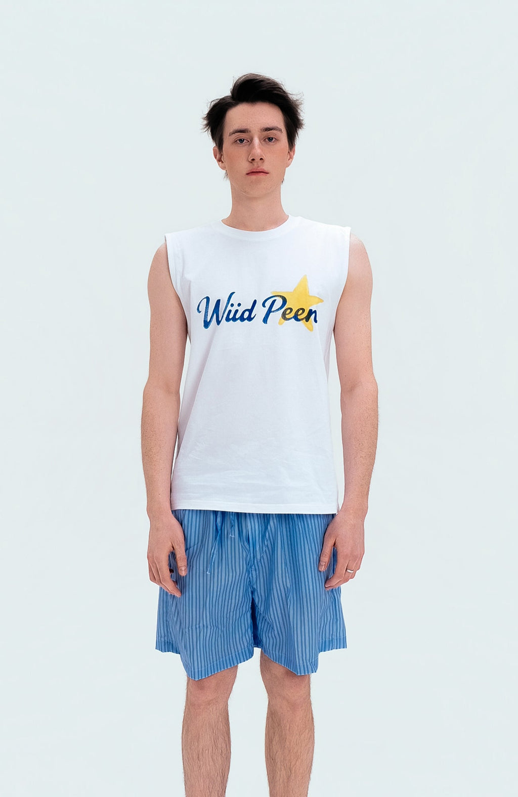 WIID Striped Drawstring Board Shorts