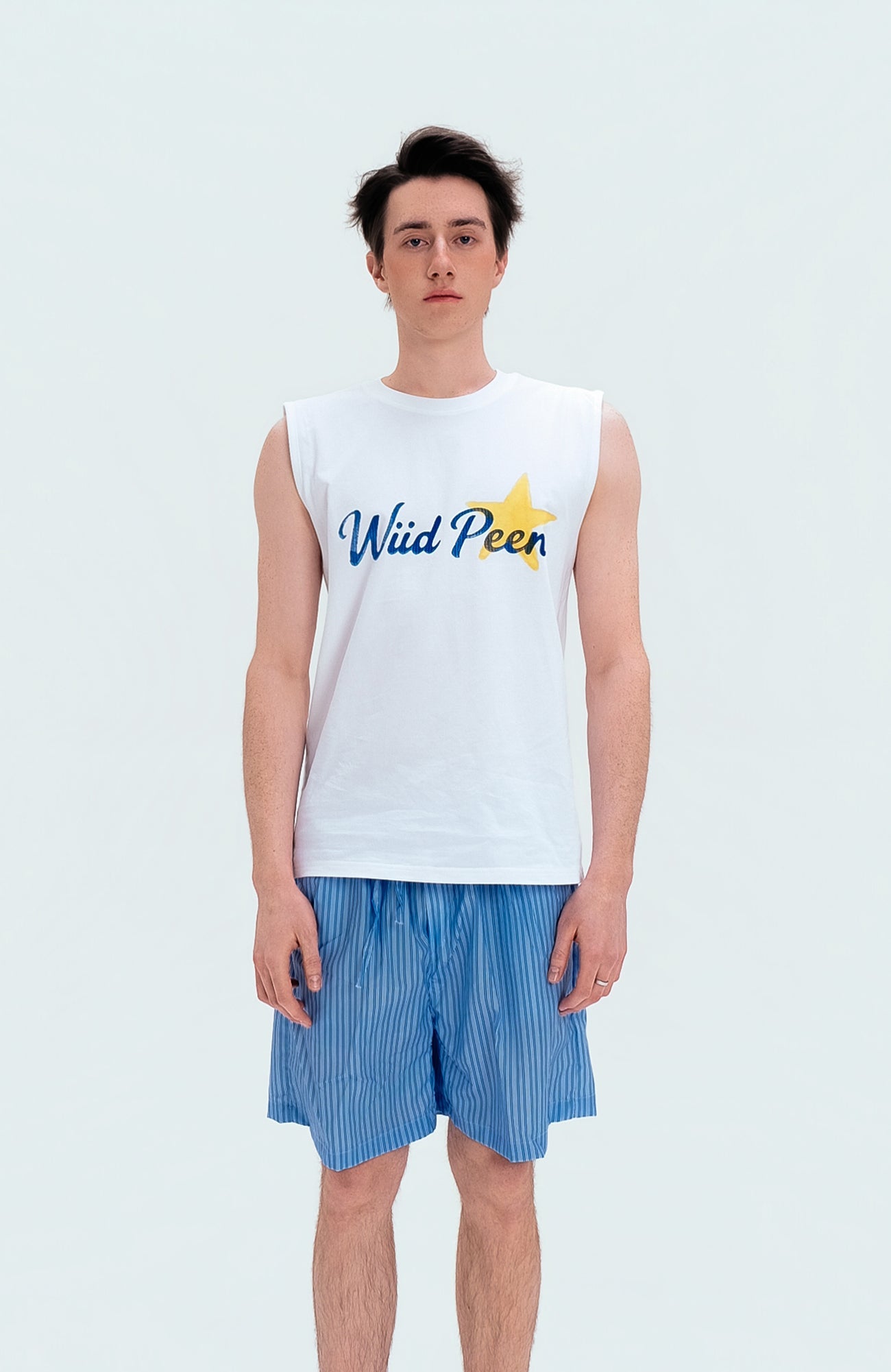 WIID Striped Drawstring Board Shorts