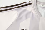 ORGANIC EMOTION Striped Badge Graphics Soccer Jersey