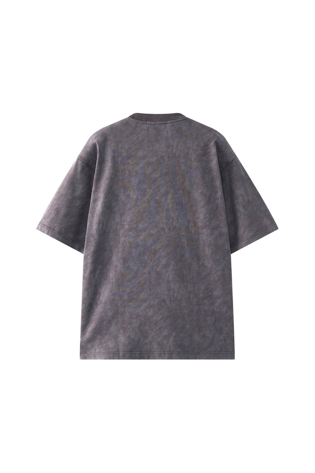 ORGANIC EMOTION Scratch Spliced Washed T-Shirt