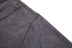 ORGANIC EMOTION Scratch Spliced Washed T-Shirt