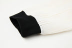 ORGANIC EMOTION Retro Sheer Striped Knit Raglan Jersey