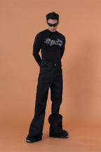 CLP Gothic Graphic Fitted Long Sleeve Tee