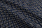 OVDY Retro Spliced Plaid Polo T-Shirt