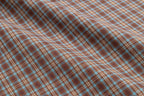 OVDY Retro Spliced Plaid Polo T-Shirt
