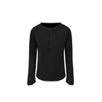 TH4SWE Layered Diamond Spine Graphic Henley Long-Sleeve Tee