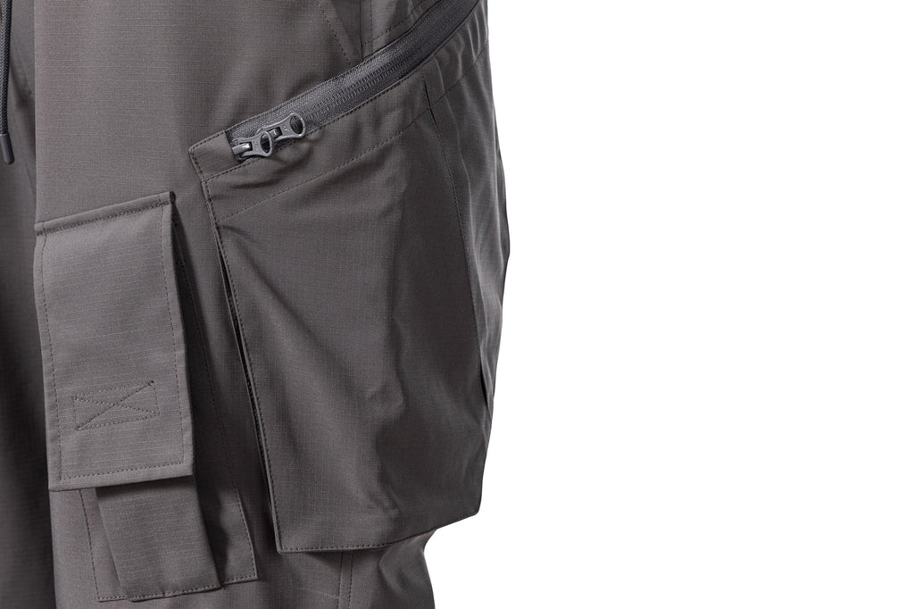 CATSSTAC Multi-Pocket Paneled Drawstring Cargo Pants