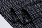 OVDY Raw-Edge Patchwork Graphic Plaid Half Shirt