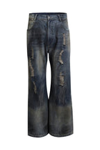 DND4DES Distressed Dusty Flared Jeans