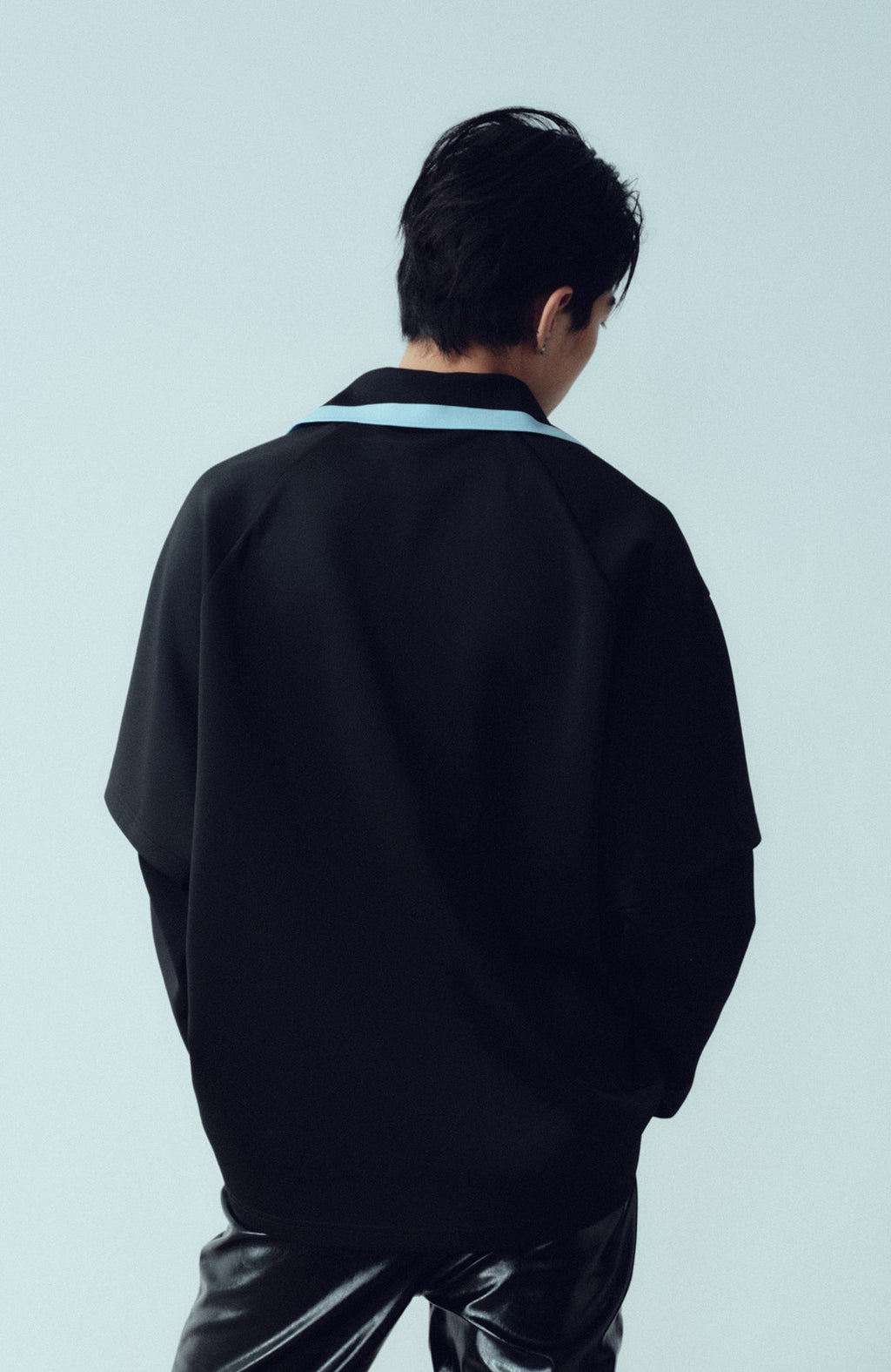 KADAKADA Diamond Graphic Layered Jersey