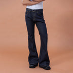 CLP Retro Flared Raw Jeans
