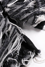 DND4DES Heavily Distressed Denim Shorts