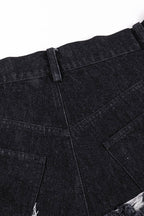 DND4DES Heavily Distressed Denim Shorts