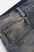 DND4DES Distressed Dusty Flared Jeans