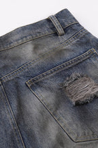 DND4DES Distressed Dusty Flared Jeans