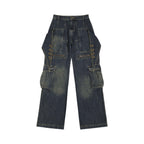 DND4DES Scimitar Rings Deconstructed Denim Cargo