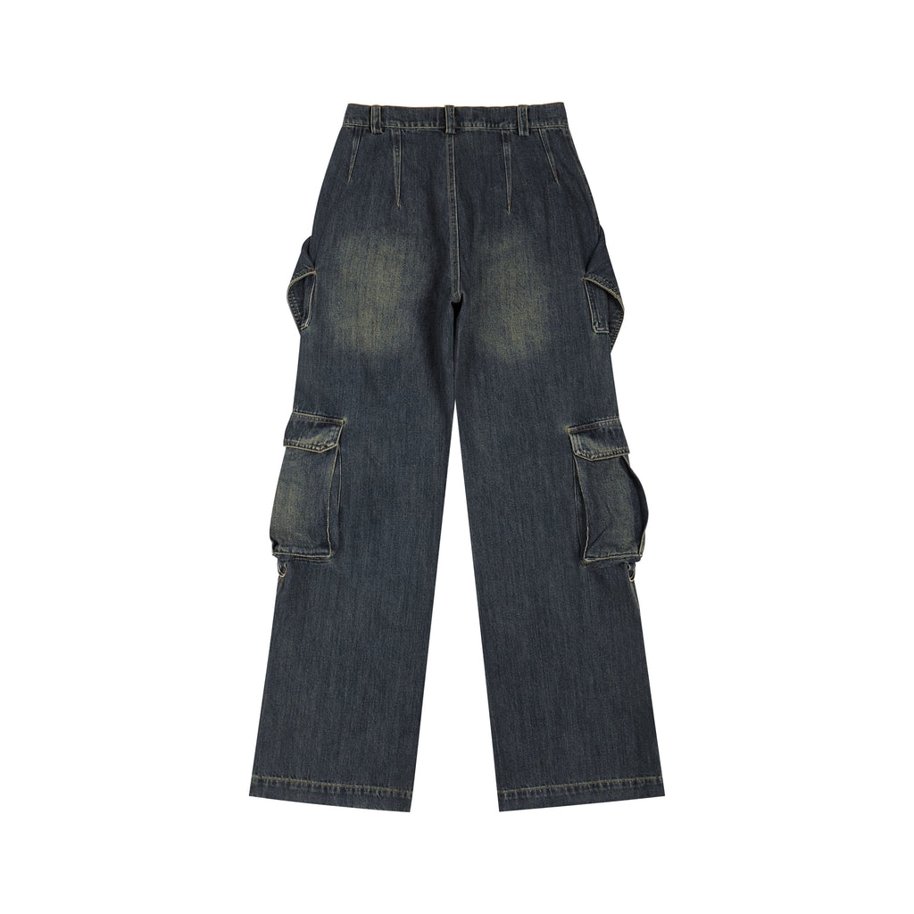 DND4DES Scimitar Rings Deconstructed Denim Cargo