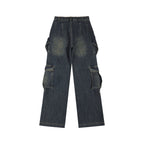 DND4DES Scimitar Rings Deconstructed Denim Cargo
