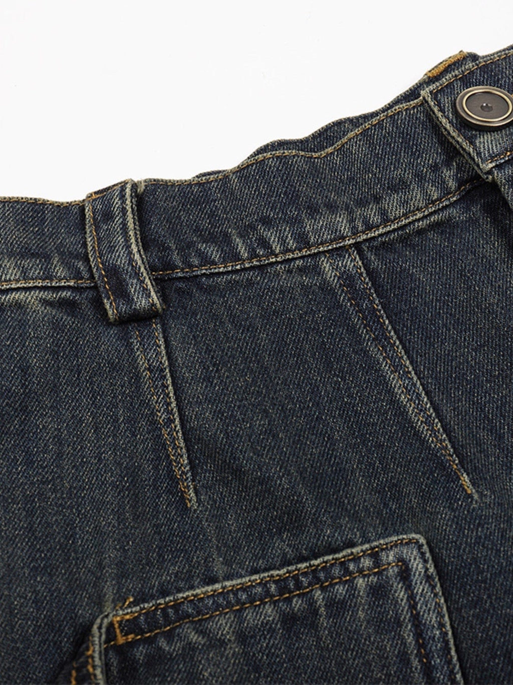 DND4DES Scimitar Rings Deconstructed Denim Cargo