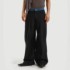 KADAKADA Spliced Oversized Suit Pants