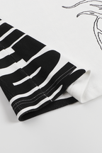WHISTLEHUNTER Graffiti Ribbed Tank Top