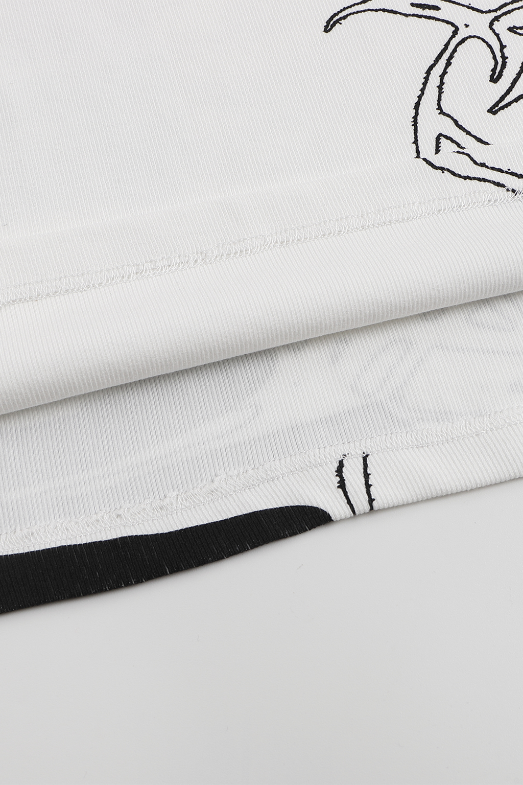 WHISTLEHUNTER Graffiti Ribbed Tank Top