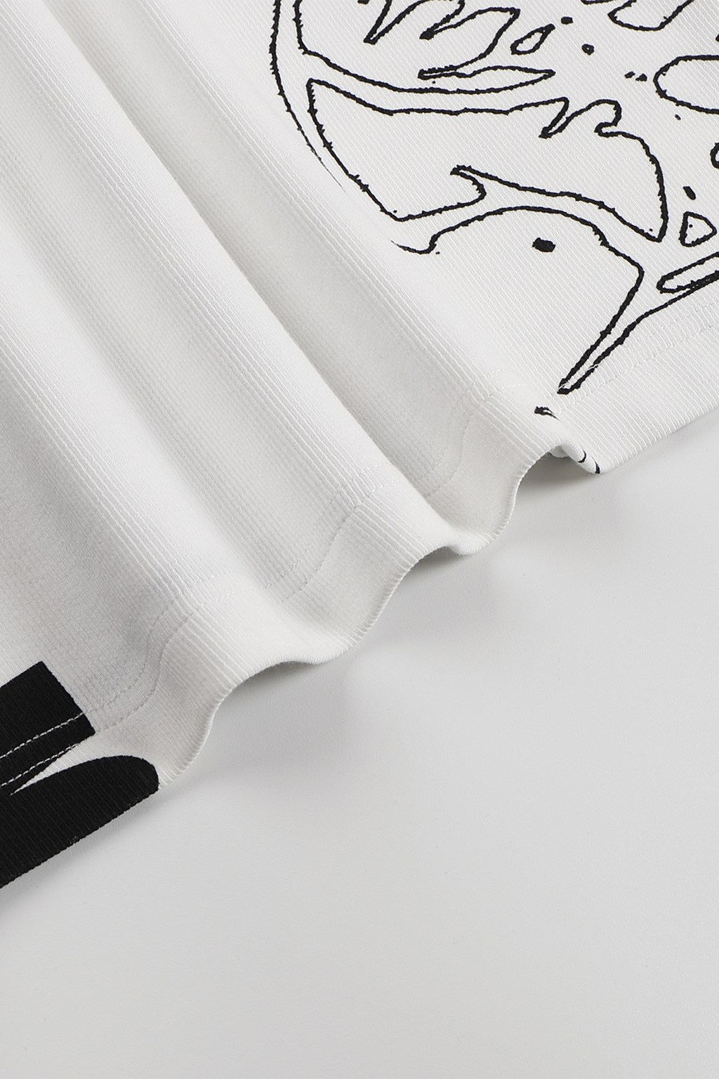 WHISTLEHUNTER Graffiti Ribbed Tank Top