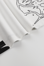 WHISTLEHUNTER Graffiti Ribbed Tank Top
