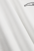 WHISTLEHUNTER Graffiti Ribbed Tank Top
