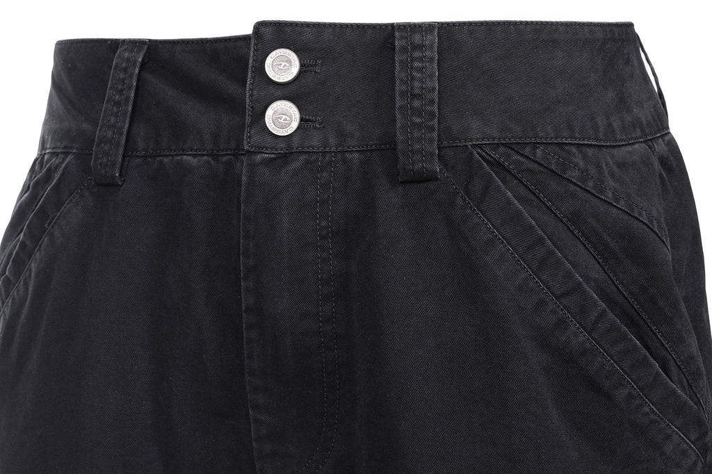 CATSSTAC Multi-Pocket Paneled Strap Cargo Pants