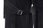 CATSSTAC Multi-Pocket Paneled Strap Cargo Pants