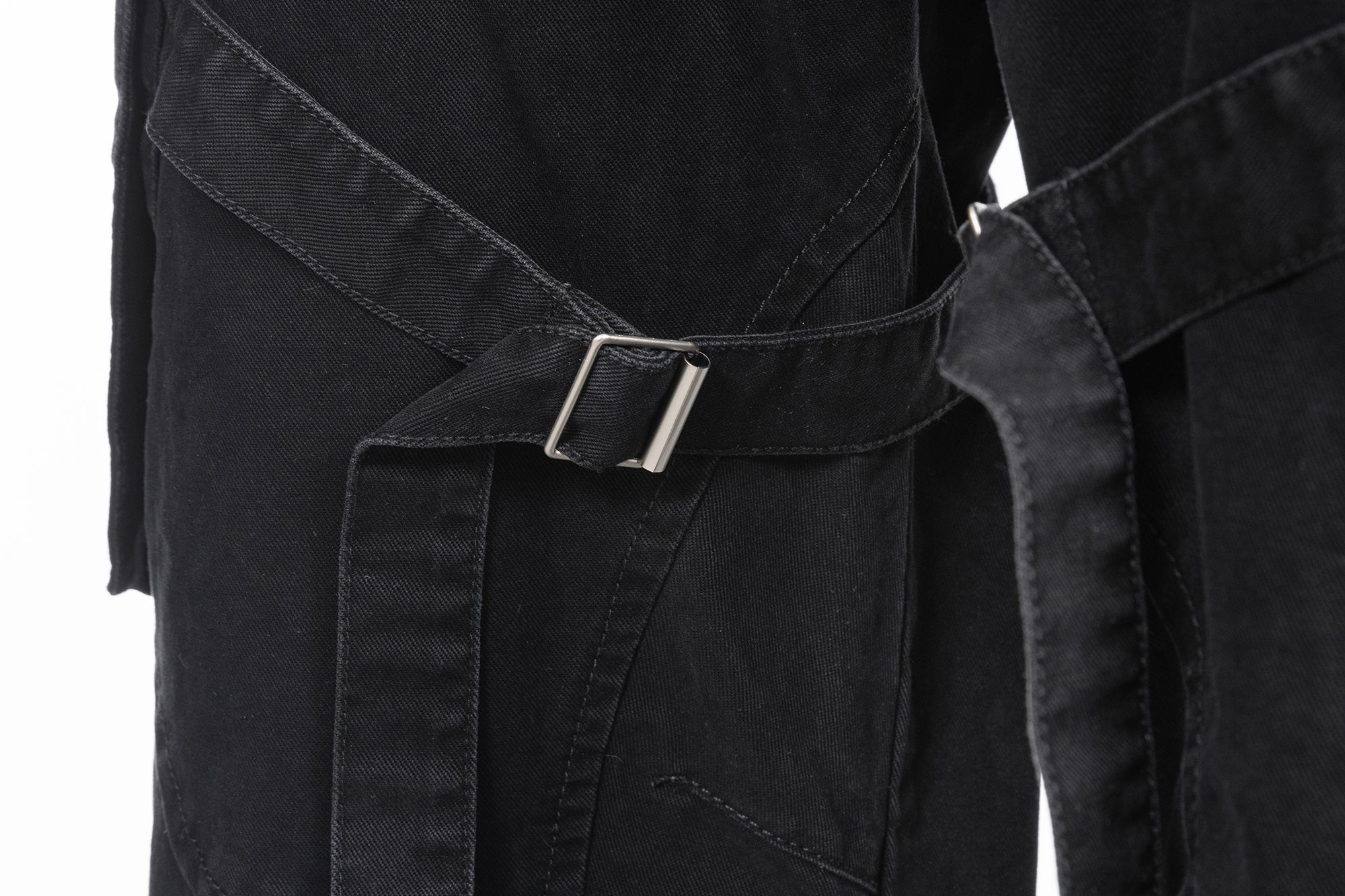 CATSSTAC Multi-Pocket Paneled Strap Cargo Pants