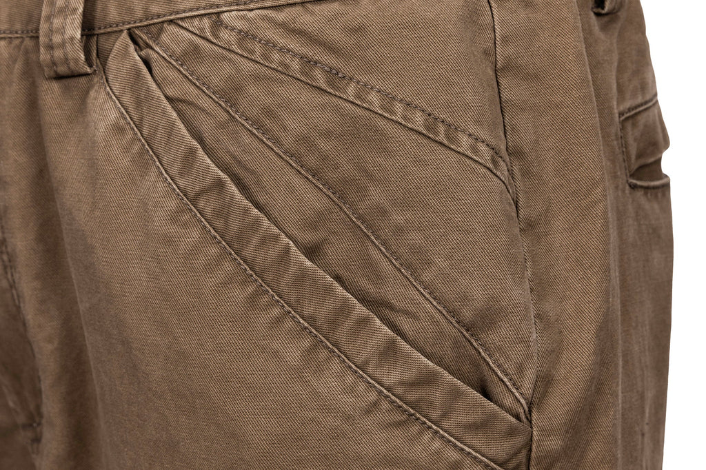 CATSSTAC Multi-Pocket Paneled Strap Cargo Pants