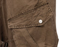 CATSSTAC Multi-Pocket Paneled Strap Cargo Pants