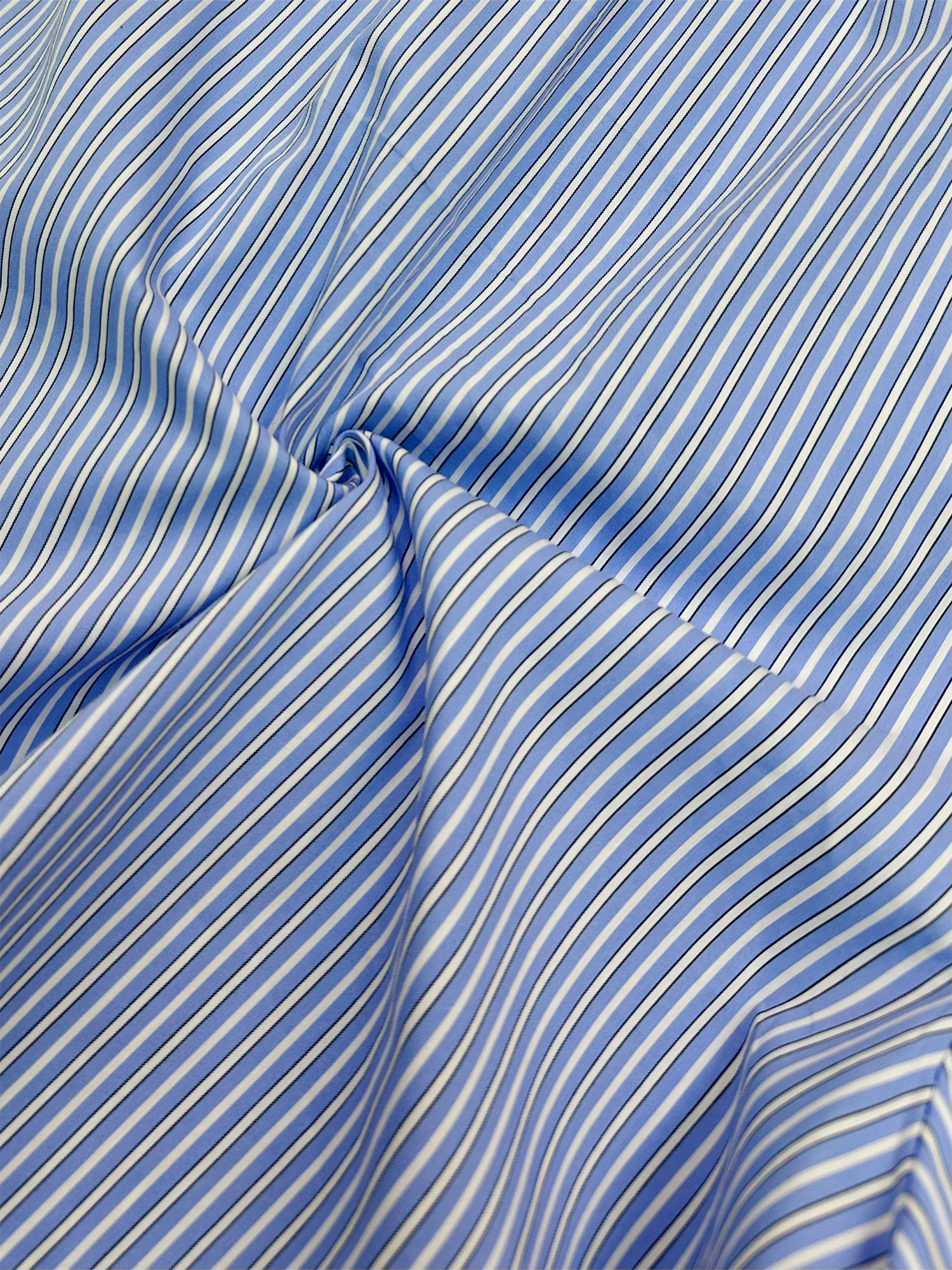 KADAKADA Retro Striped Ruffle-Waist Layered Shorts