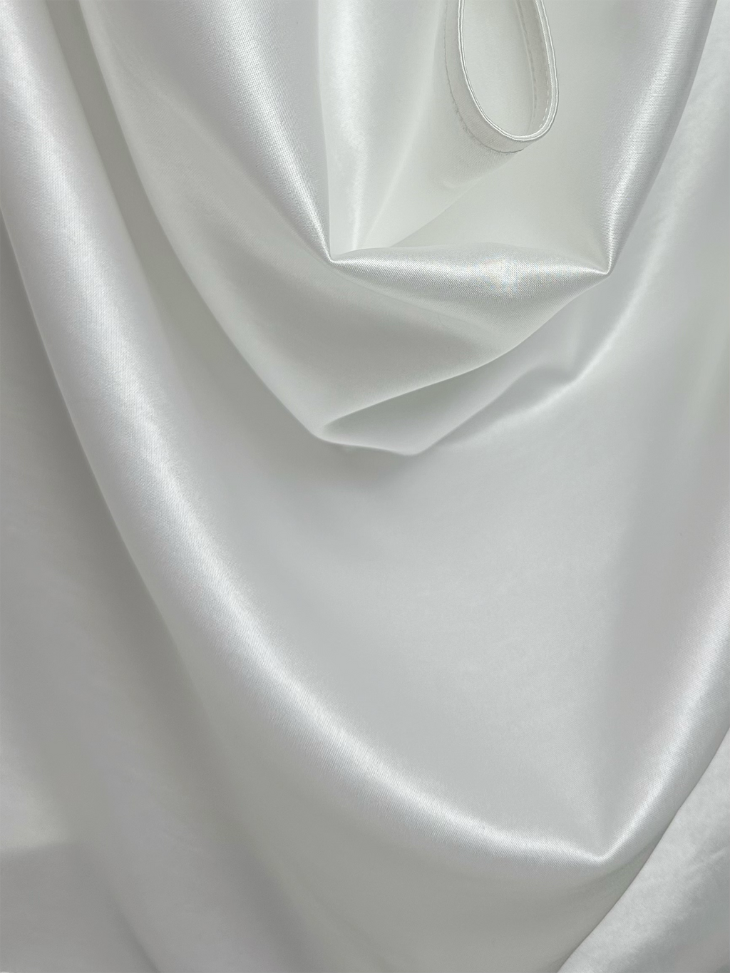 KADAKADA Pearl Sheen Deep V Draped Sleeveless Shirt