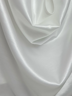 KADAKADA Pearl Sheen Deep V Draped Sleeveless Shirt