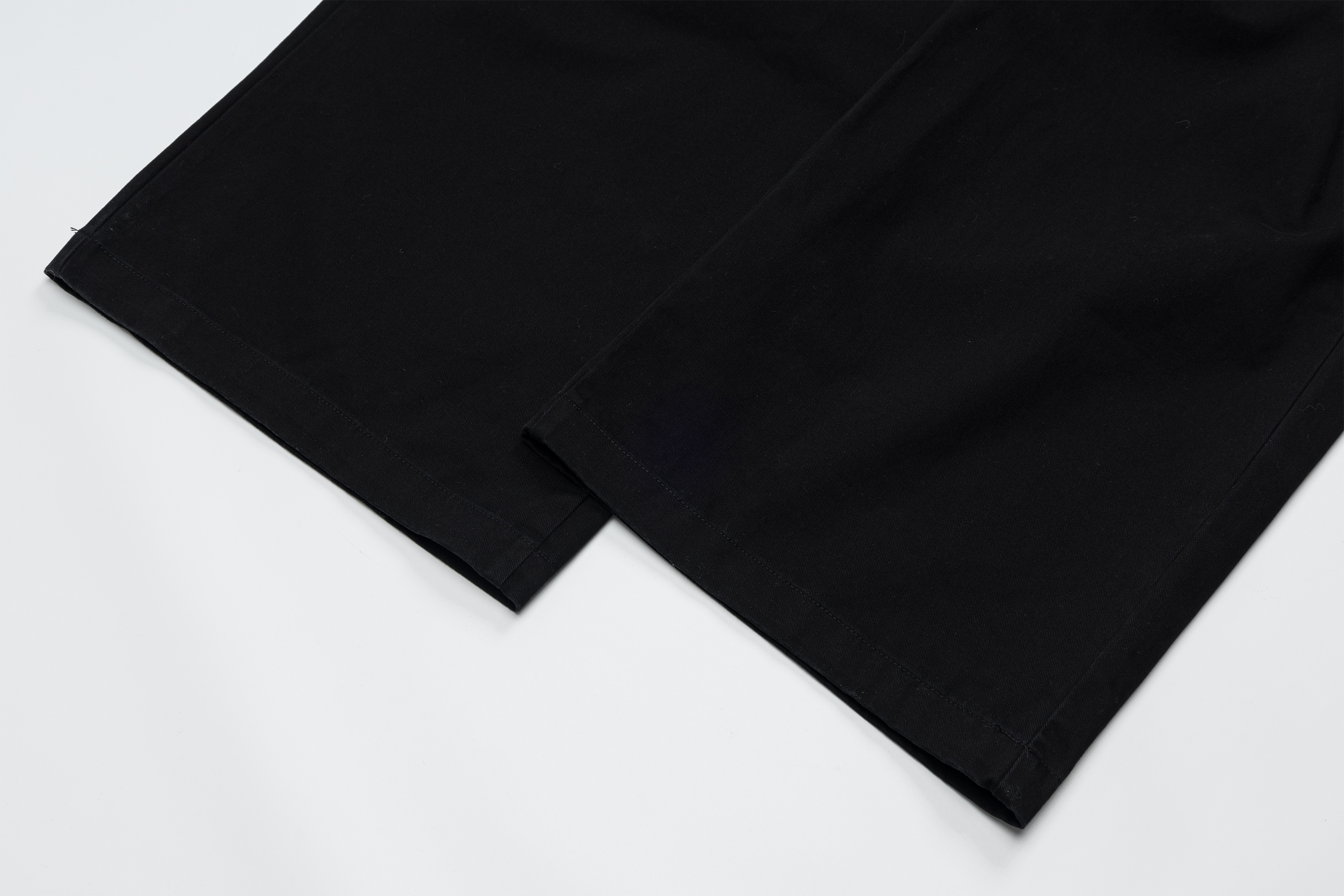 OVDY Retro Washed Stripe-Tie Wide-Leg Pants