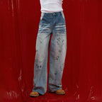 CLP Washed Graffiti Jeans
