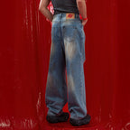 CLP Distressed Ripped Brushed Jeans